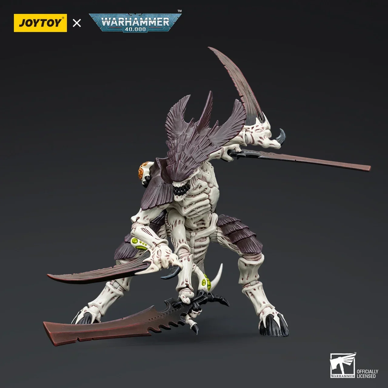 In Stock Joytoy Warhammer 40k Figurine Tyranids Hive Fleet Leviathan Tyranid Warrior with Boneswords 2 Action Figure Model Toys