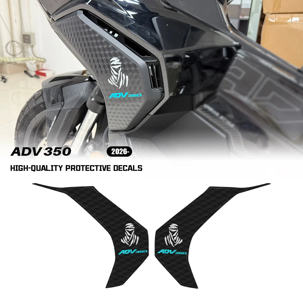Motorcycle Decorative Side Sticker Fairing Sticker Kit Decal For ADV350 ADV 350 2022 2023 2024 2025 2026