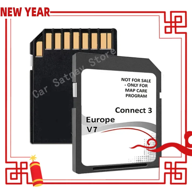 

GENUINE for Nissan Connect 3 V7 Maps Latest Sat Nav SD Card 2021 9999850124