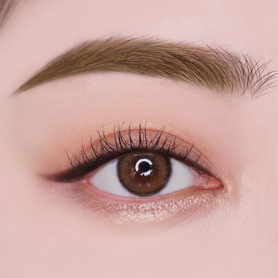 プロフェッショナルナチュラルブラウンブラック防水アイブロウペンシル超極細ブラシ持続 2 で 1 アイブラウンペンメイクアップ女性ギフト