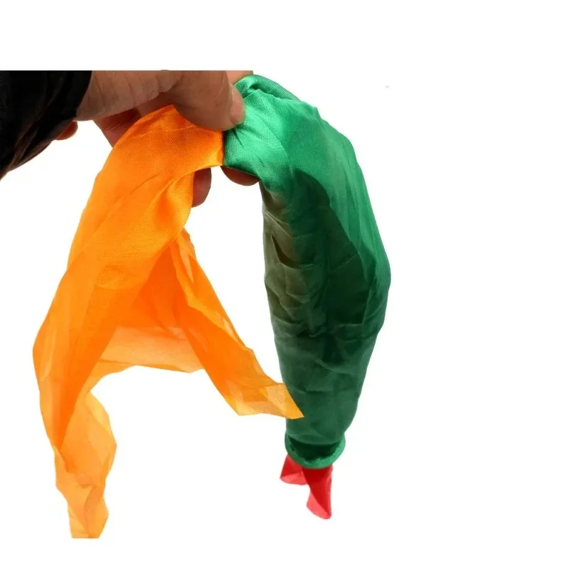 Color Changing Linked Silk Magic Trick Color Scarf for Magic Toy Funny Joke Props Close-up Performance for Children пиротехника
