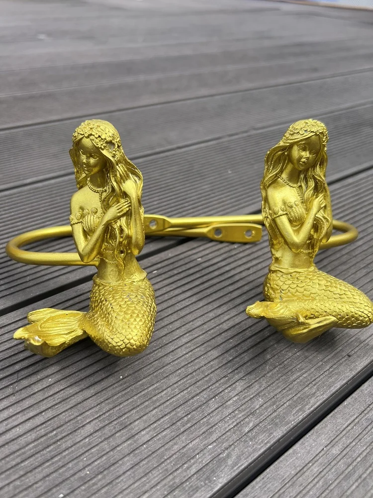 

1 pairSet Curtain Holder Living Room Curtain Holdback Curtains Decoration Accessories Tieback Mermaid Curtain Hooks