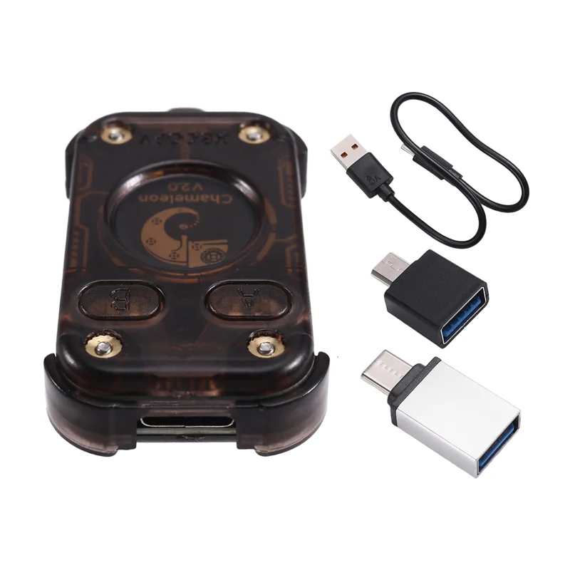 【Exclusive!】Chameleon V2.0 RFID Emulator Reader Smart Chip 125Khz 13.56Mhz Card Decoder Restart NFC Duplicator Smart Card Device