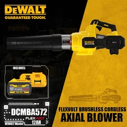 Dewalt-無線周波数ブラシレスブロワー,60v,リチウム電池充電器付き600cfm