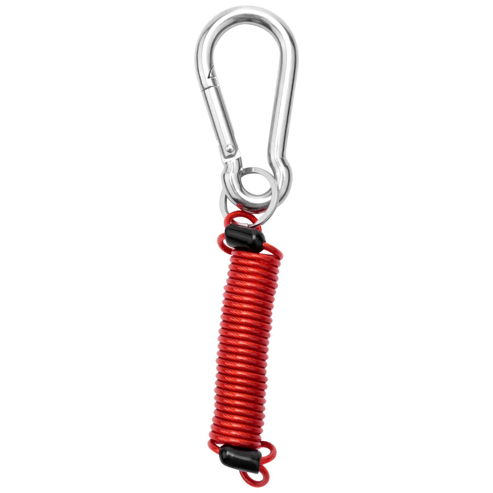 Trailer Spring Rope Safety Buckle,Zip 4 Foot Breakaway Cable 80-01-2140 (Red)