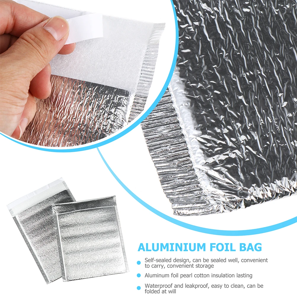 

Thickened Insulated Thermal Bags for Food Delivery ReusableMulti-Function Portable Cake Carrying Bag Outdoor Supply Sealed
