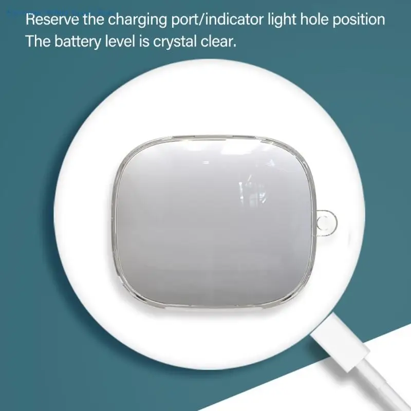 A3PD Drabilable TPU Amphone Cover Buds 7S لضمان الحماية الكاملة ضد الخدوش الإسقاط مع قابلية النقل الإضافية