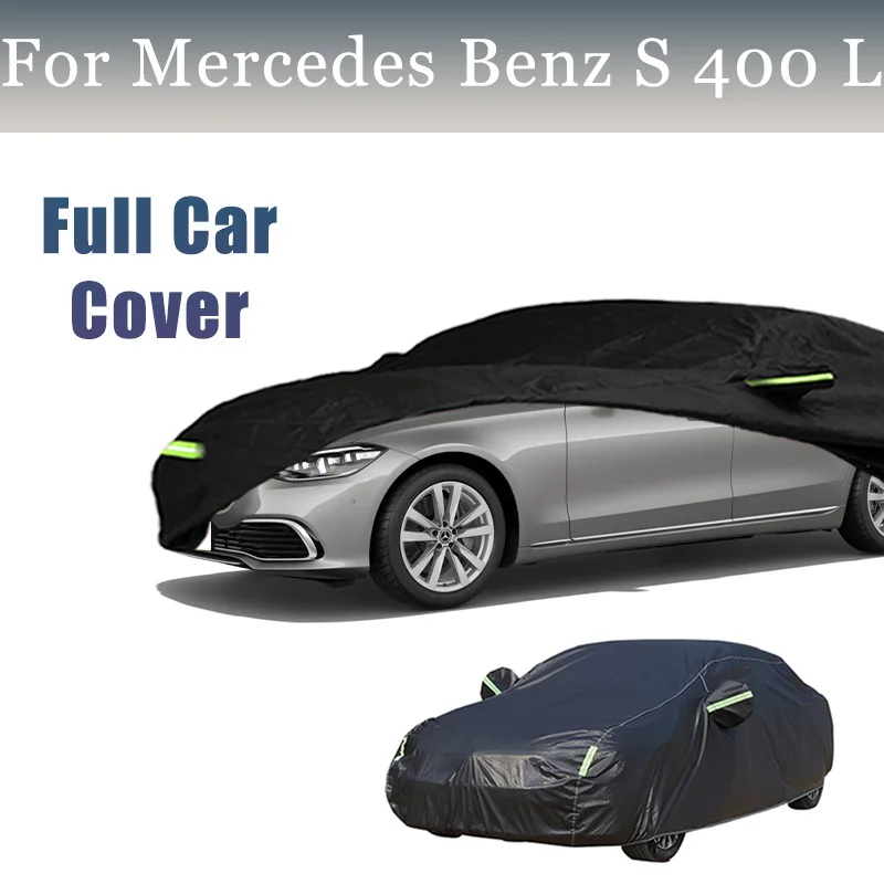 

For Mercedes Benz S 400 L Car Cover Waterproof All Weather Protection Outdoor Car Covers Snowproof Windproof