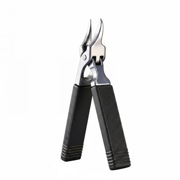 Ergonomic Angled Toenail Clipper Stainless Steel Blades Compact Nail Trimmer for Personal Care Sets