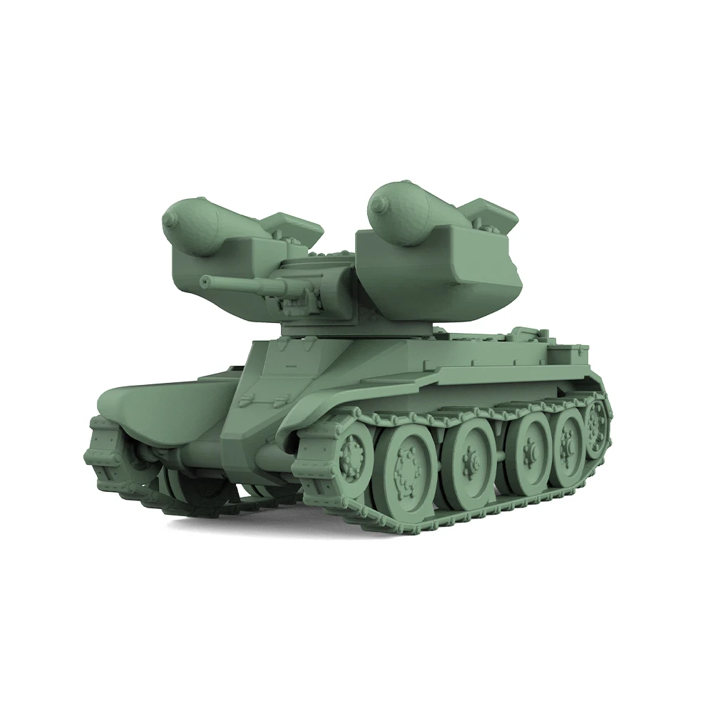 SSMODEL SS589 1/350 1/700 1/200 Model Kit Soviet RBT-5 Light Tank Miniature Static Model War Games