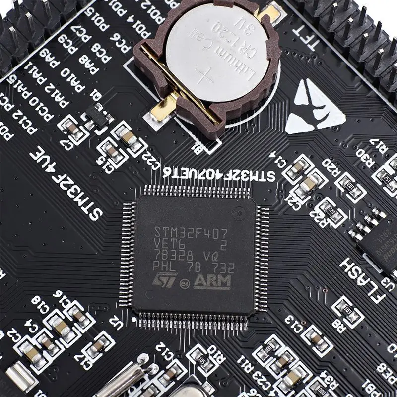 Carte de développement fiable STM32F407VET6 Cortex-M4, carte d'apprentissage du système minimal STM32, carte de base STM32F407VET6 Cortex-M4