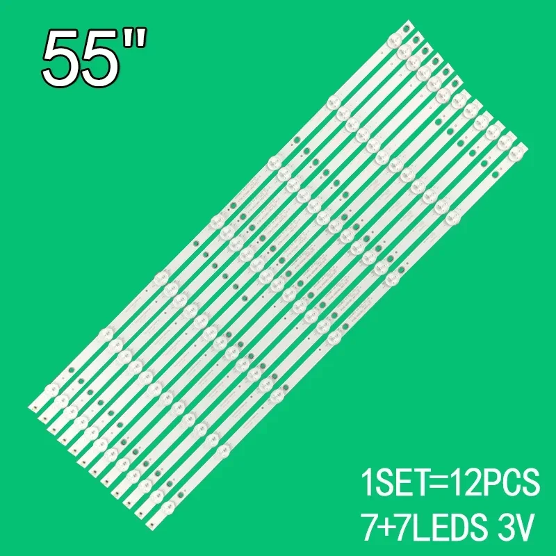 

LED backlight For F55B7000t, s55uk100, 55PUF6051/T3 L, 4708-K55WDR-A1213K11, 4708-k550wd-a3213k21, K550WD7