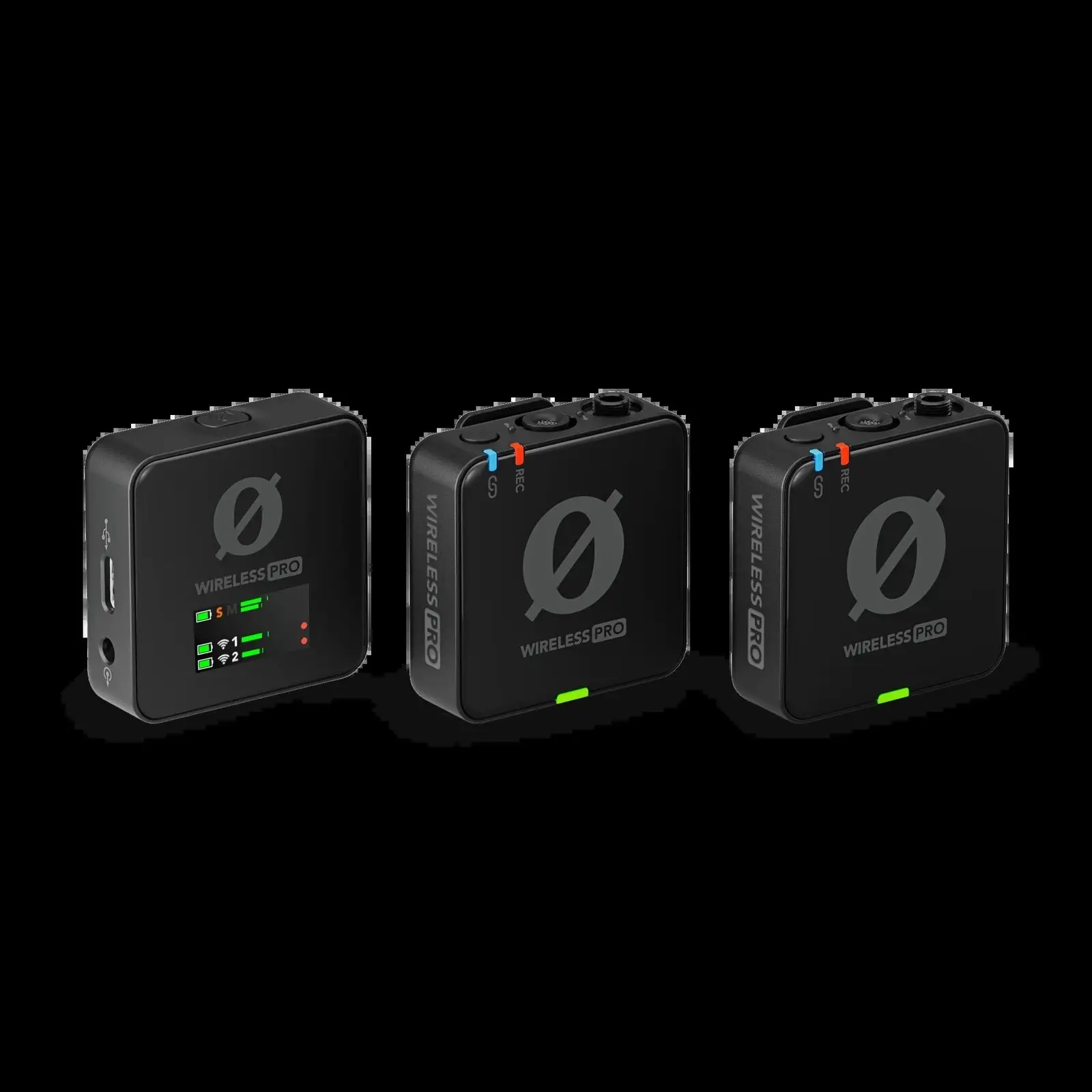 RODE WIRELESS PRO 2.4GHz microfono Lavalier Wireless sistema portatile fotocamera per Smartphone Dual Channel 260m trasmissione Video Mic