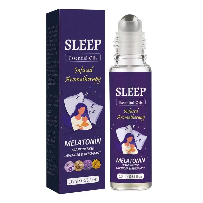 Spray de aceite esencial de aromaterapia para dormir profundo, Rollerball, aceite esencial de lavanda, Spray de niebla para dormir, 60ml, nuevo