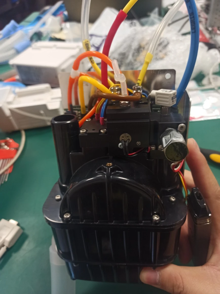 Medical respirator module miniature DC high voltage blower