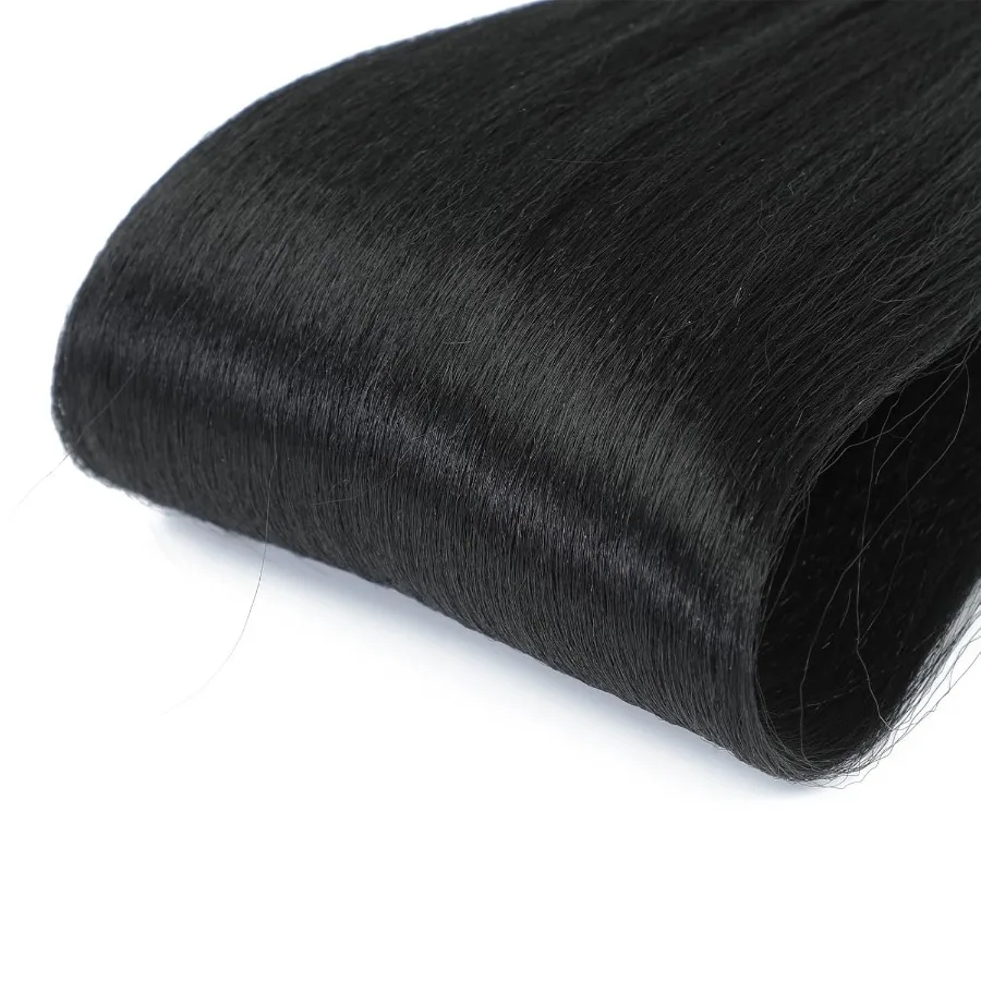 وصلات شعر صناعية ناعمة بدون عقد من ياكي للنساء، ضفائر صندوقية ممتدة مسبقًا مع إعداد الماء الساخن، مثالية لكل مرة