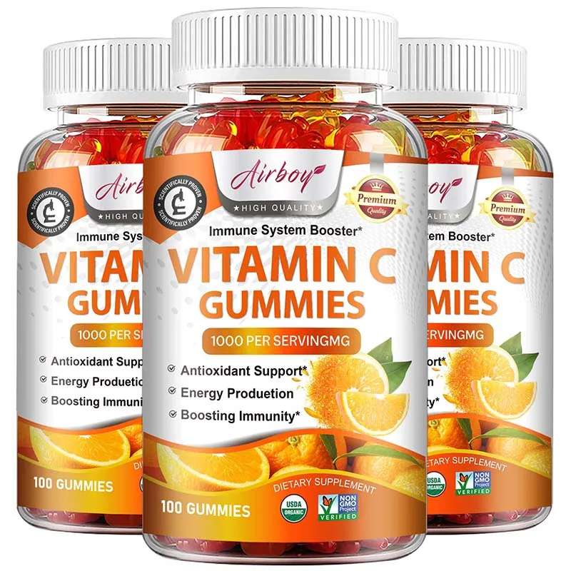 

Жевательные конфеты с витамином С - стимулируют выработку коллагена, поддерживают здоровье кожи и иммунитет, мощный антиоксидант.