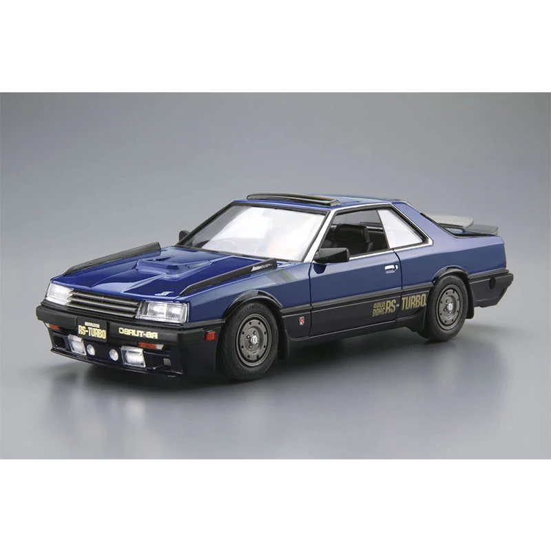 Aoshima 05711 Static Assembled Car Model Toy 1/24 Scale For NISSAN Skyline 2000 TURBO RS Car Model Kit