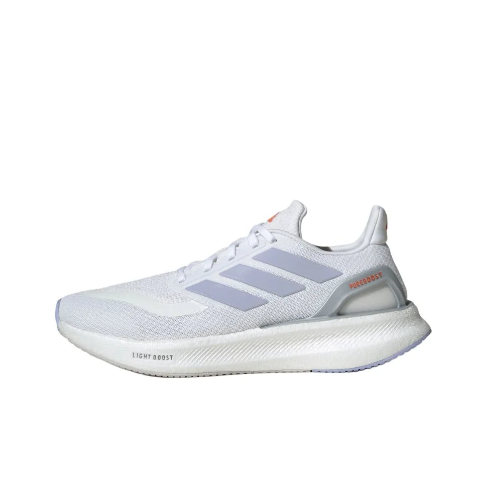 Adidas PUREBOOST 5 Running Shoes Women's Low Top Light Purple JH6450