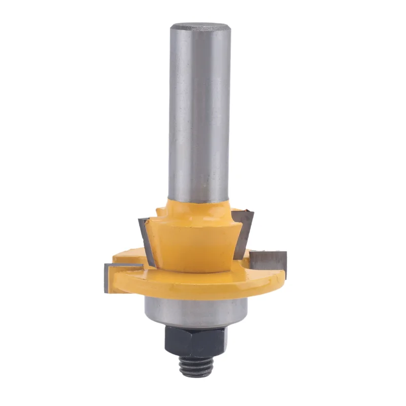 A72U 2PCS Rail Router Bit 1/2 Inch Shank Shaker Woodworking Chisel Cutter