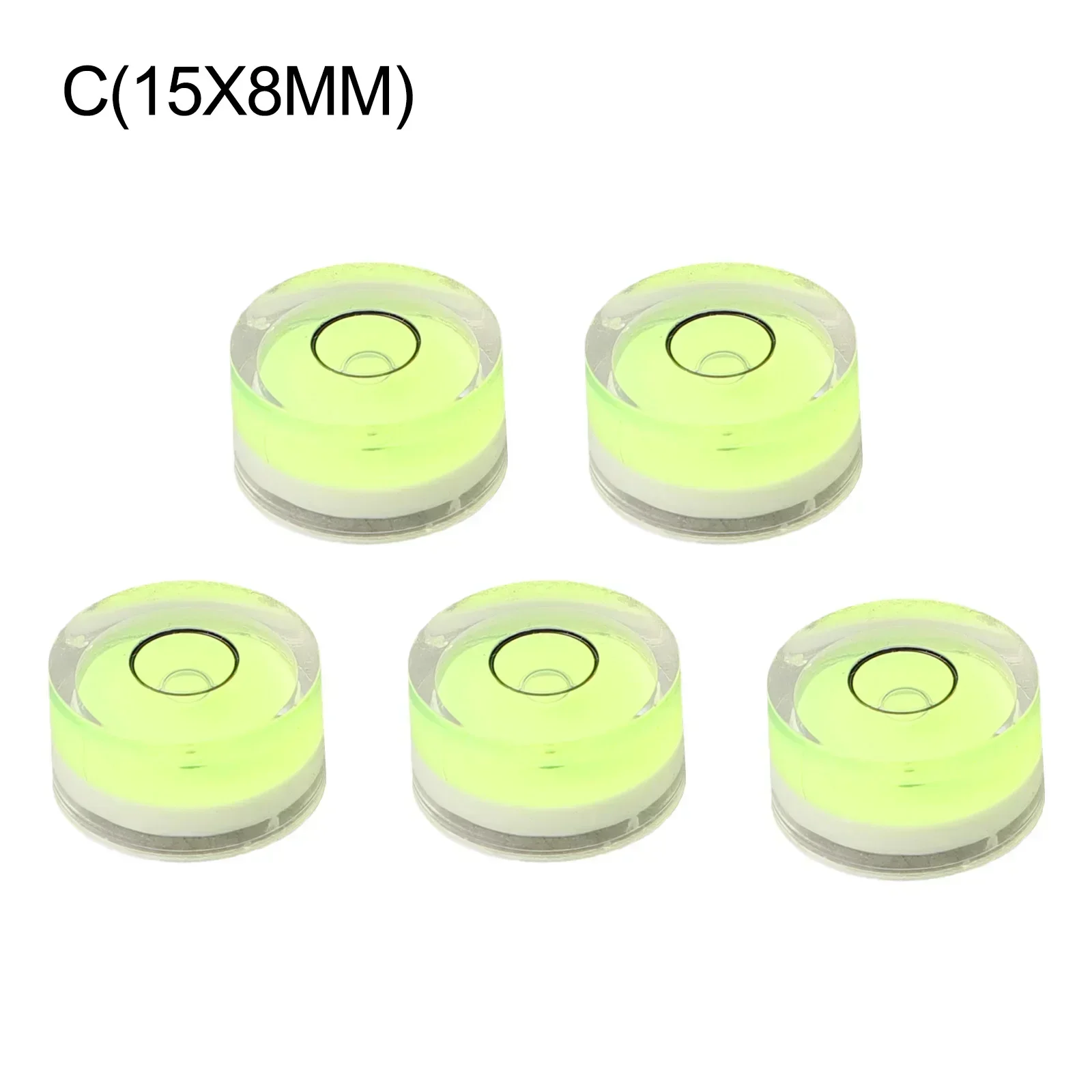 5pcs Round Bubble Level For Spirit Level For BULLSEYE Level Measurement Instrument Mini Level Bubble Circular Level New