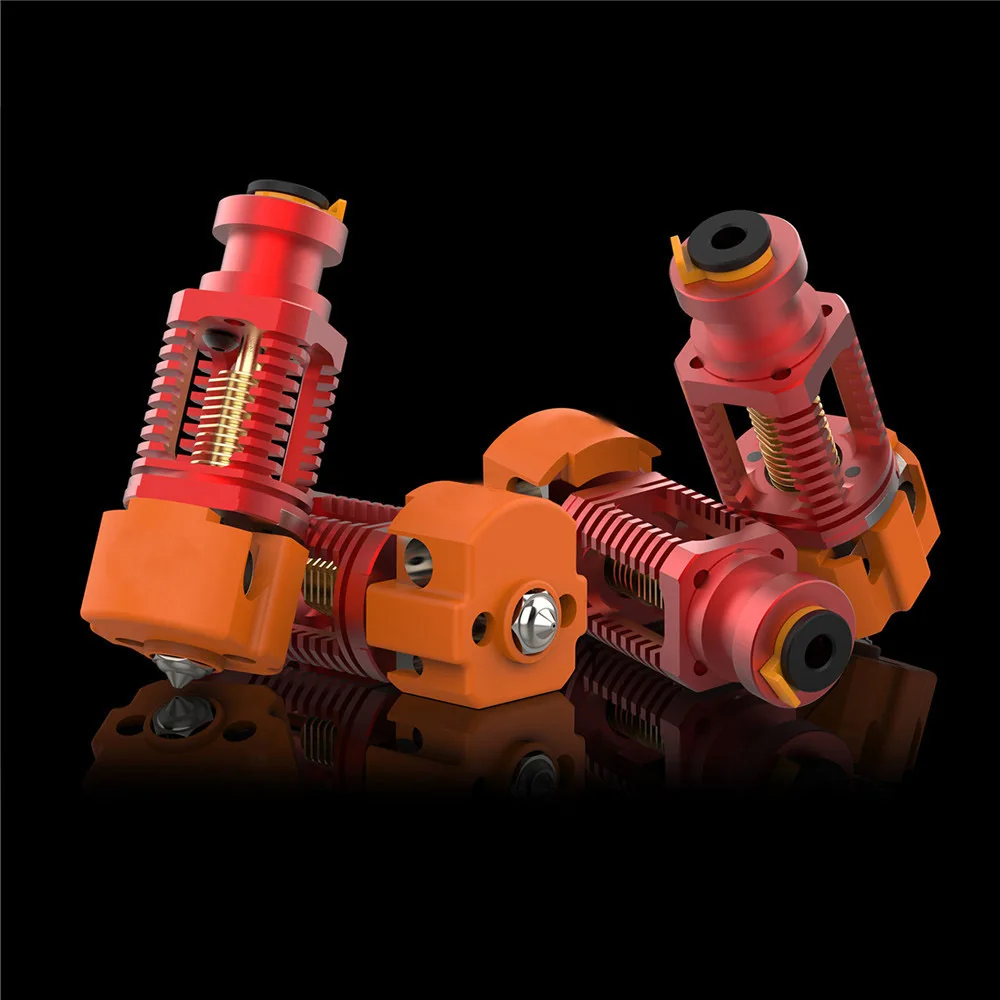 Kit completo da extremidade quente da extrusora de hotend do metal para a extrusora de bowden da série de voron pla/abs/pc/petg/pa/madeira/pp/fibra de carbono/impressora 3d de tpu