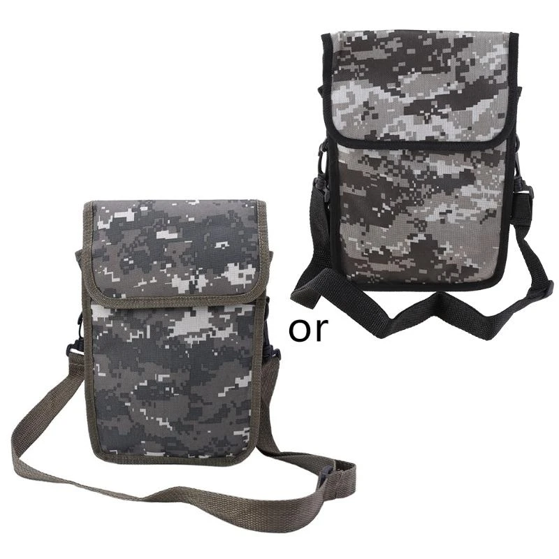 

652F Metal Detector Bag Digger Supply Treasure Shoulder Pack Good Luck Finds Bag Garden Detecting Tools Shovel Bag