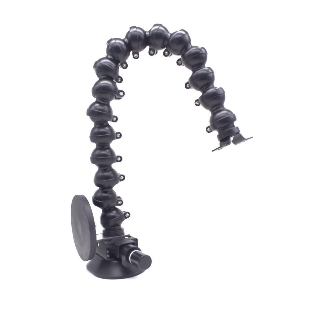 Magnetic Suction Cup Flexible Arm Mount 55cm Adjustable Snake Arm Holder  For Pdr Lamp