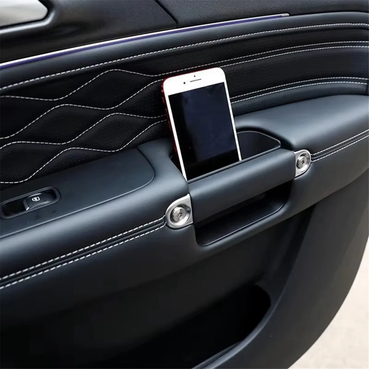 Z0C-hFor GWM Tank 300 2021-2023 Car Door Armrest Storage Box Central Console Copilot Organizer Storage Box