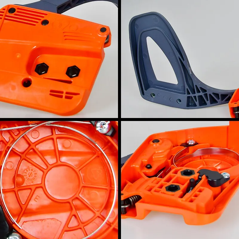 Brake Assembly With Chain Cover Replacement Spare Part For Oleo‑Mac 937 941C 410CX GS440 Chainsaw Gas Logging Saw Repair