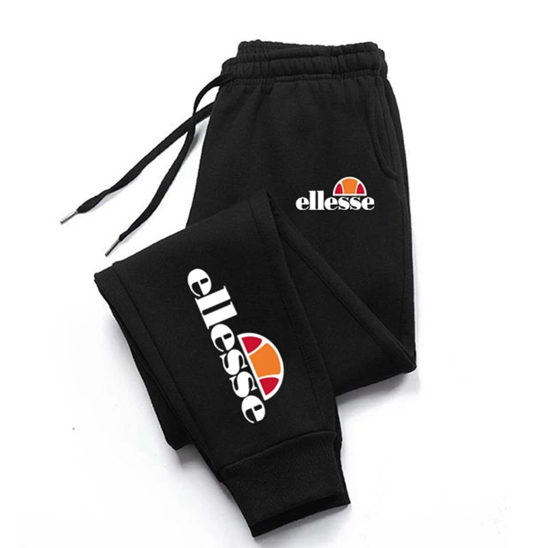 Мужские брюки ellesse весна-осень 2023, новые мужские повседневные брюки, спортивные штаны для бега, уличные брюки в стиле Харадзюку в стиле хип-хоп