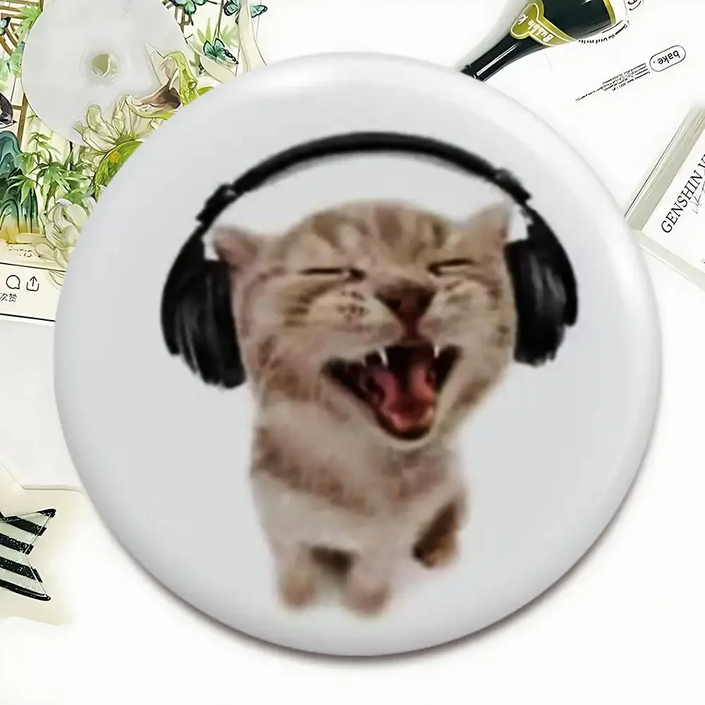 Y-Yoshitomo N-Nara Y2K Ästhetische Weiche Button-Pins Lustige „I Love D-Domo“-Abzeichen-Pins für Freunde, Rucksäcke, Sammlerzubehör – Detail 6