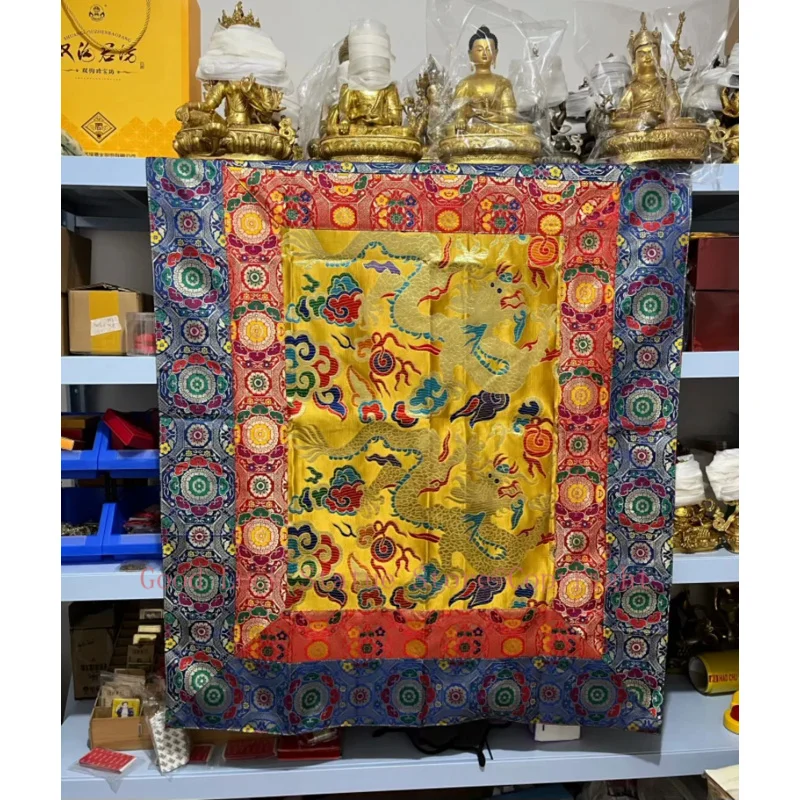 FREE SHIPPING # Tibet Nepal Buddhist temple family home decor embroidery table cloth BUDDHA statue altar table cover