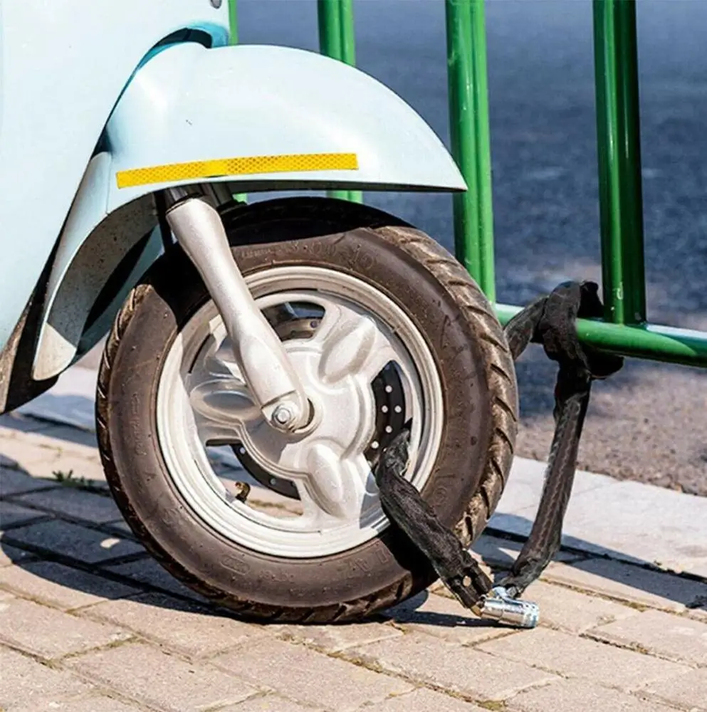 

Strong Vehicle Protection Electric Bike Bicycle Scooter Padlock Chain Lock Anti-theft