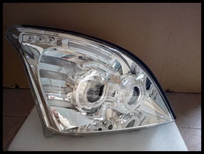 

Фара Eosuns в сборе с Angel Eye для Toyota Land Cruiser Prado 4000 2700 Rzj120 2003-2009 гг.