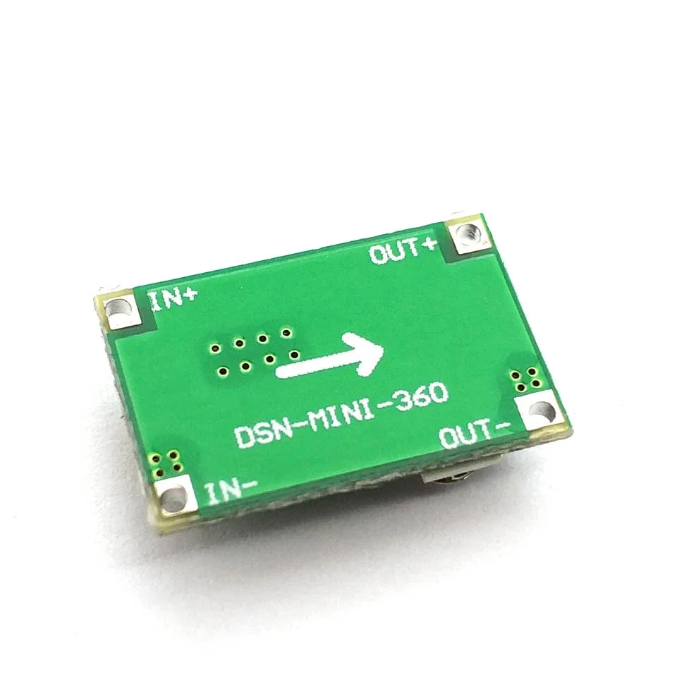 RC طائرة وحدة البسيطة 360 DC-DC باك تحويل التنحي وحدة 4.75V-23V إلى 1V-17V 17x11x3.8 مللي متر Mini360 جديد LM2596