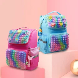 School Backpack Girls Pop Backpack for Girls Kids Fidget bubble Bag Fidget Toys Back to School Bag Gifts for Kids Teen