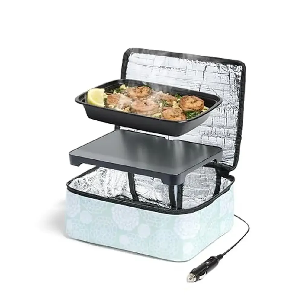 Portable Electric Lunch Box Food Warmer Adults Car/Home Use Reheat and Cook Easily Ideal Office Parties and Travel Compatible