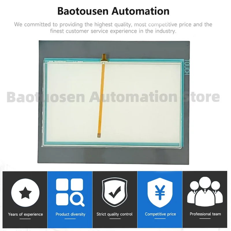 100% New 6AV6648 6AV6 648-0AE11-3AX0 Touchpad + Protective Film
