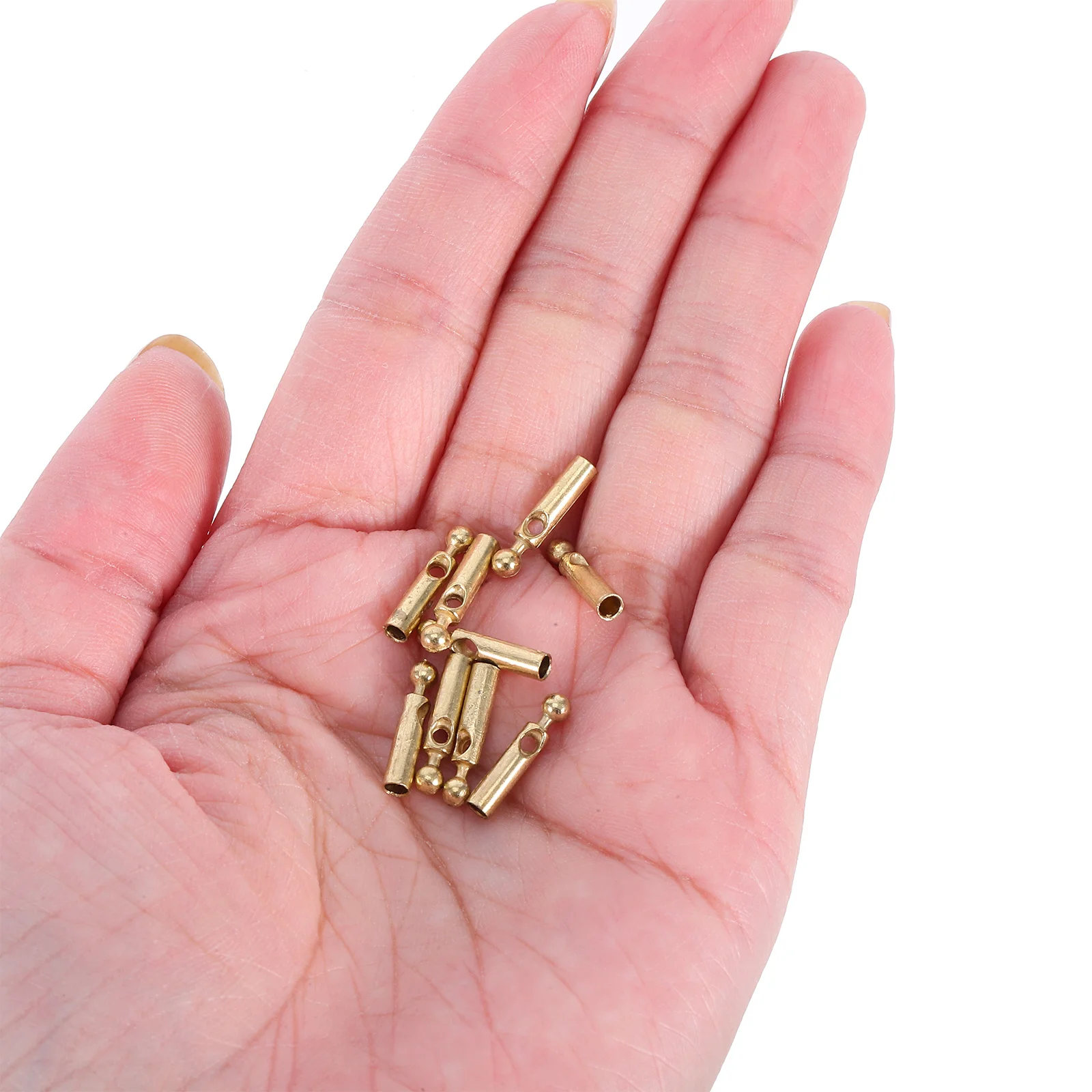 

10pcs Metal Umbrella Tail Beads Replacement Parts Universal For Folding Sun Umbrellas Repair Accessories Durable Cover Tips