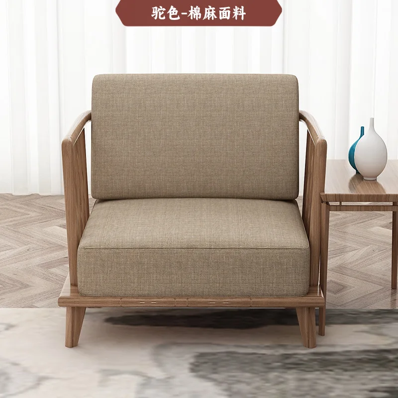 

Sofa seat cushion custom high density solid wood mahogany fabric seat cushion thickened and hard backrest cushion seat