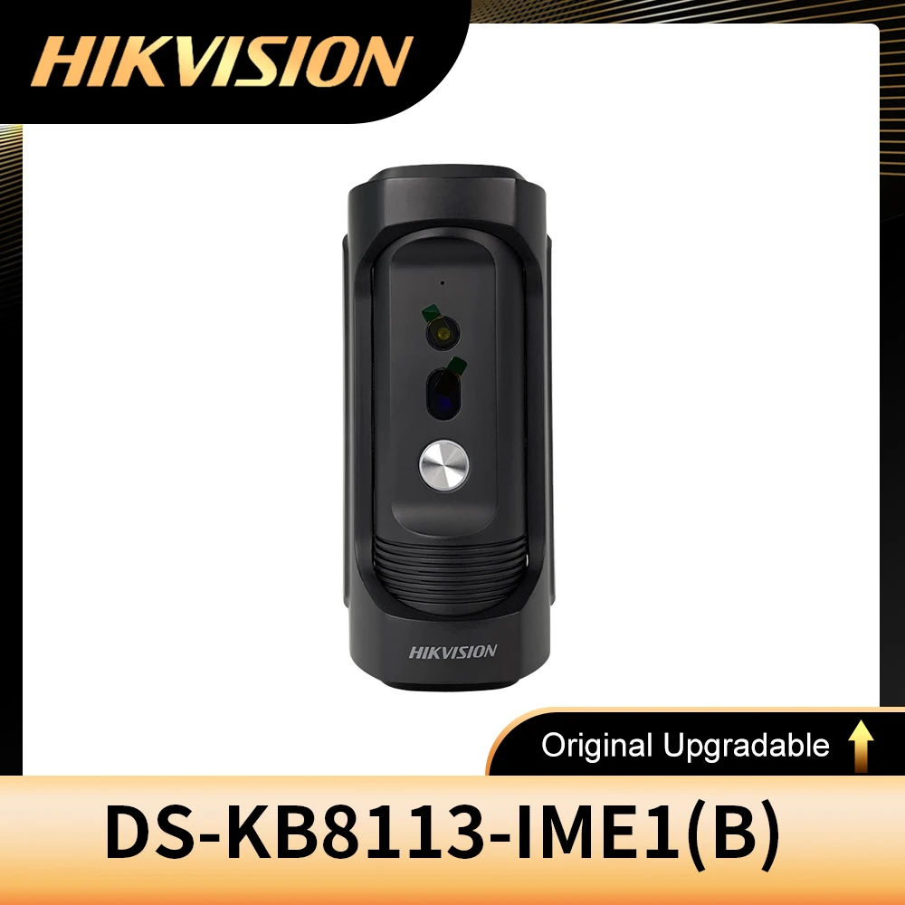 Hikvision-timbre de puerta con detección de movimiento, resistente al vandalismo, intercomunicador de vídeo IP, estación de Puerta, compatible con