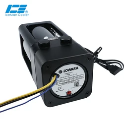 IceManCooler DX5 120 Reservoir For Custom Liquid Cooling Water Tank Combo D5 Pump,5V 3PIN Motherboard Control,Black,White