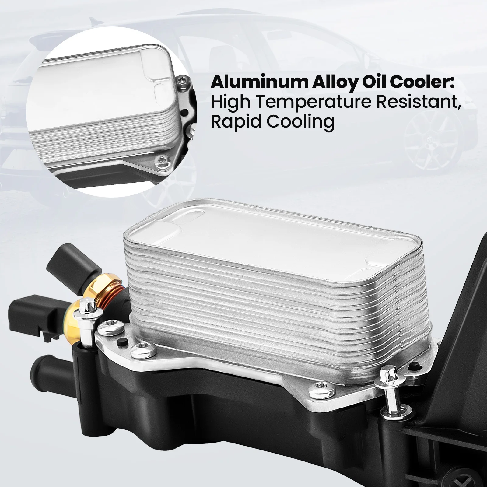 

68105583AD New Engine Oil Filter Adapter Housing For Dodge Journey 5184562AC 68105583AB for JEEP CHEROKEE