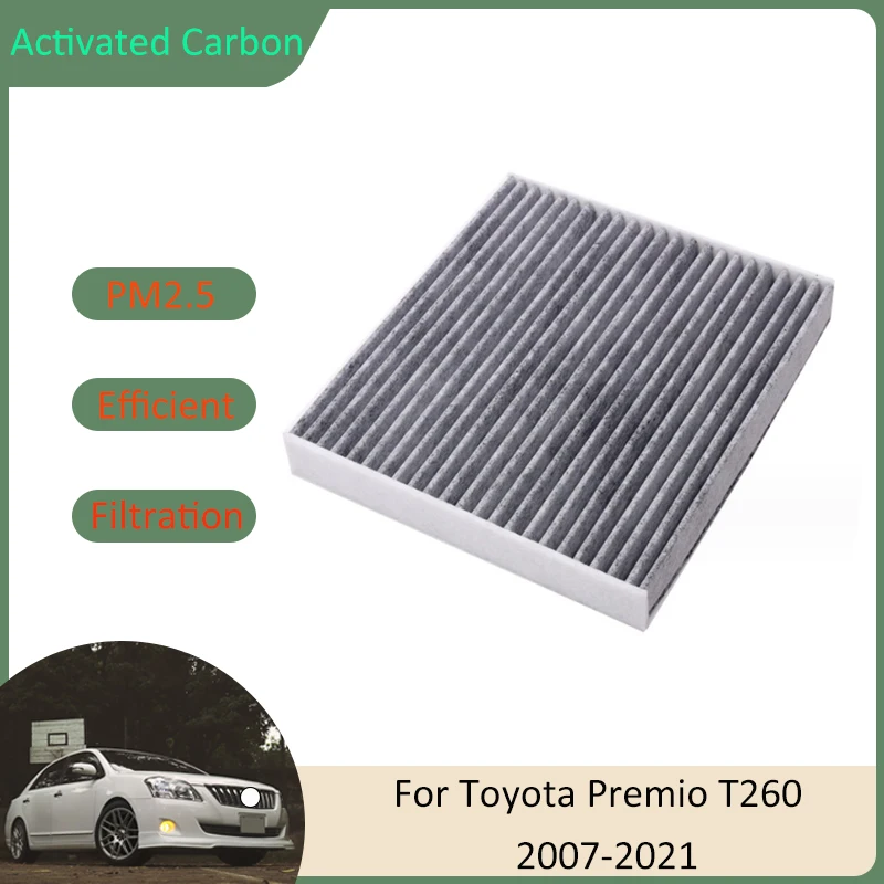 Фильтр кондиционера для Toyota Premio T260 Allion MK2 2007 ~ 2021 2008 2013 2014 2017 87139-50100 87139-06060 Автоаксессуары