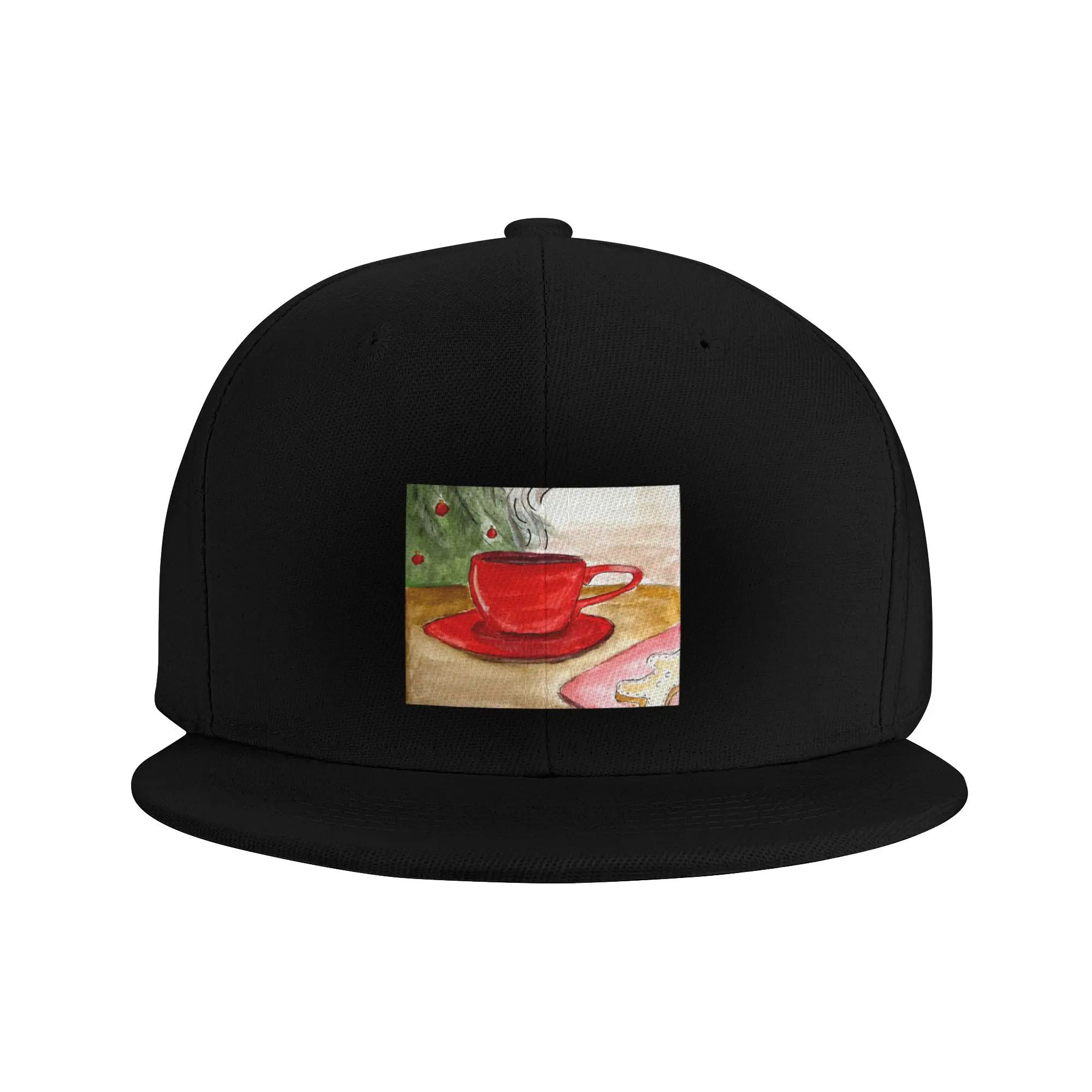 Fashion Christmas Mug Flat Brim Sun Hat  Prevents Head Tightness Women's Cap 2021