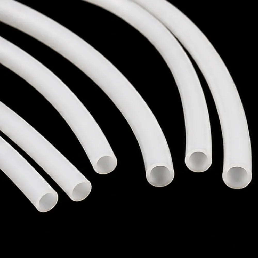 High Temperature Resistance 260Deg C White PTFE Tubing OD 12.7m*ID9.53mm - Chemical Resistant Non-Stick Insulating Tubing