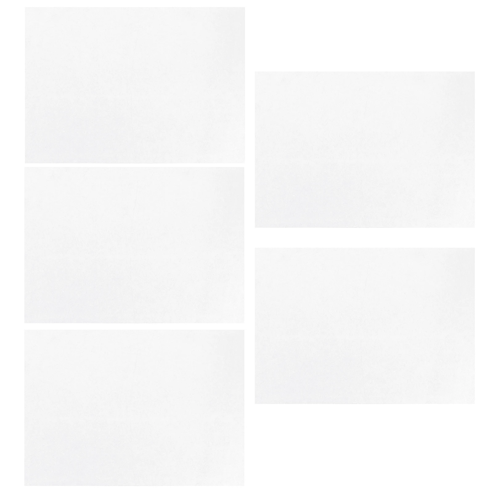 

5pcs Heat Shrink Printable Shrink Art Film Sheets For Diy Crafts Making Heat Shrinkable Sheets Creative Handicraft