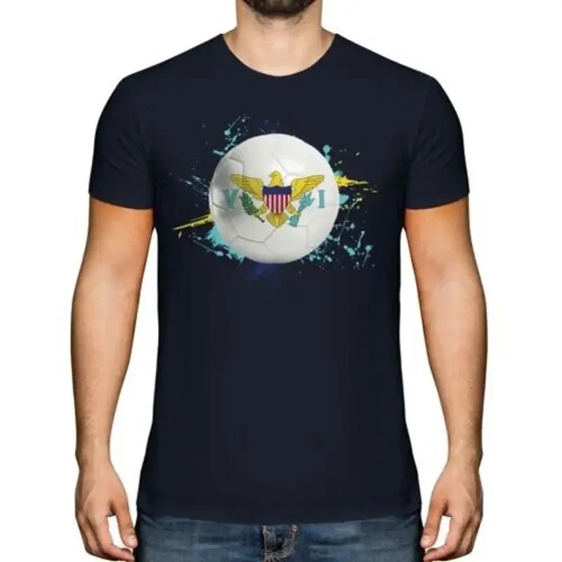 US Jungfrau Island Fußball Herren T-Shirt Weltmeisterschaft Sport