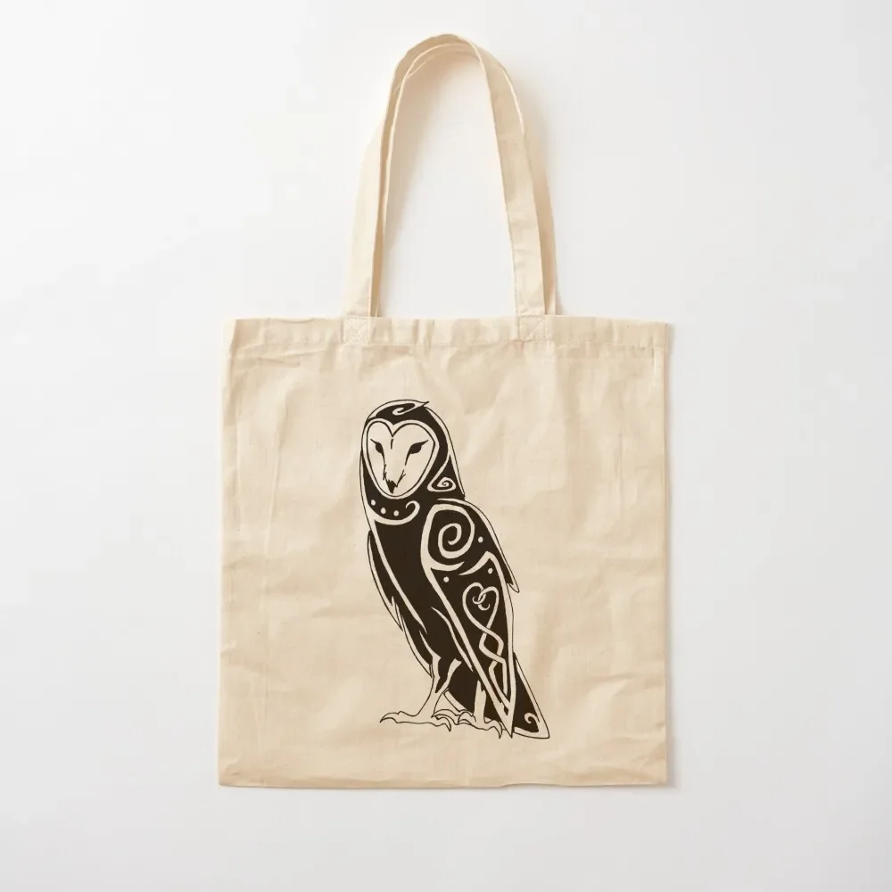 

Celtic owl Tote Bag Large bags for women university shopper bag canvas bags Bag